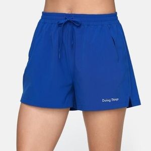 OV sz Small Doing Things Short Royal Blue